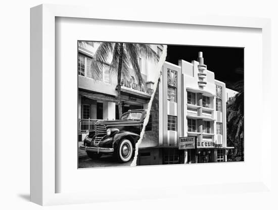 Dual Torn Posters Series - Miami-Philippe Hugonnard-Framed Photographic Print