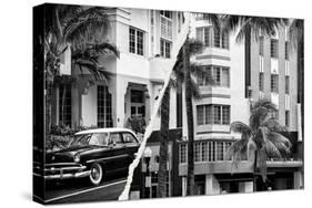 Dual Torn Posters Series - Miami-Philippe Hugonnard-Stretched Canvas