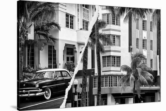 Dual Torn Posters Series - Miami-Philippe Hugonnard-Stretched Canvas