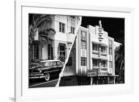 Dual Torn Posters Series - Miami-Philippe Hugonnard-Framed Photographic Print