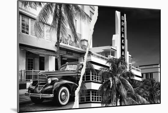 Dual Torn Posters Series - Miami-Philippe Hugonnard-Mounted Photographic Print