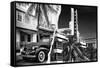 Dual Torn Posters Series - Miami-Philippe Hugonnard-Framed Stretched Canvas