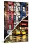 Dual Torn Posters Series - New York City-Philippe Hugonnard-Stretched Canvas