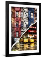 Dual Torn Posters Series - New York City-Philippe Hugonnard-Framed Photographic Print