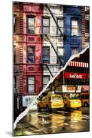 Dual Torn Posters Series - New York City-Philippe Hugonnard-Mounted Photographic Print