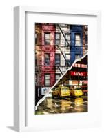 Dual Torn Posters Series - New York City-Philippe Hugonnard-Framed Photographic Print