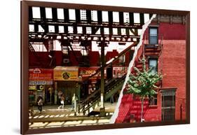 Dual Torn Posters Series - New York City-Philippe Hugonnard-Framed Photographic Print