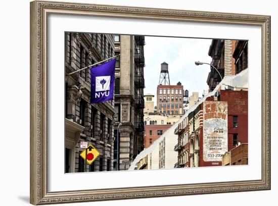 Dual Torn Posters Series - New York City-Philippe Hugonnard-Framed Photographic Print