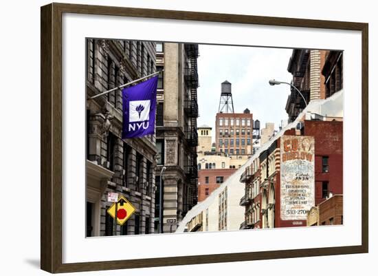 Dual Torn Posters Series - New York City-Philippe Hugonnard-Framed Photographic Print