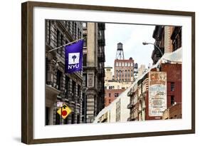 Dual Torn Posters Series - New York City-Philippe Hugonnard-Framed Photographic Print