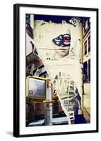 Dual Torn Posters Series - New York City-Philippe Hugonnard-Framed Photographic Print