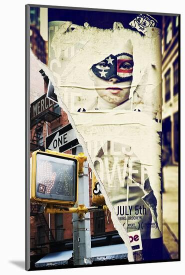 Dual Torn Posters Series - New York City-Philippe Hugonnard-Mounted Photographic Print