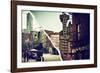 Dual Torn Posters Series - New York City-Philippe Hugonnard-Framed Photographic Print