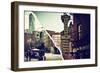 Dual Torn Posters Series - New York City-Philippe Hugonnard-Framed Photographic Print