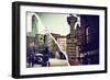 Dual Torn Posters Series - New York City-Philippe Hugonnard-Framed Photographic Print