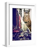 Dual Torn Posters Series - New York City-Philippe Hugonnard-Framed Photographic Print