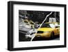 Dual Torn Posters Series - New York City-Philippe Hugonnard-Framed Photographic Print