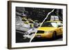 Dual Torn Posters Series - New York City-Philippe Hugonnard-Framed Photographic Print