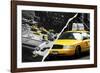 Dual Torn Posters Series - New York City-Philippe Hugonnard-Framed Photographic Print