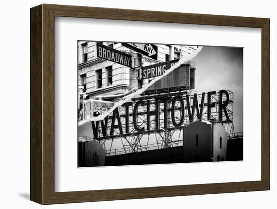 Dual Torn Posters Series - New York City-Philippe Hugonnard-Framed Photographic Print