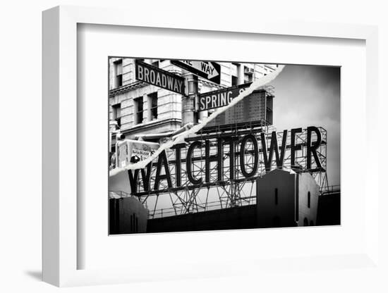 Dual Torn Posters Series - New York City-Philippe Hugonnard-Framed Photographic Print