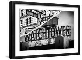 Dual Torn Posters Series - New York City-Philippe Hugonnard-Framed Photographic Print