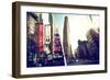 Dual Torn Posters Series - New York City-Philippe Hugonnard-Framed Photographic Print