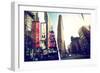 Dual Torn Posters Series - New York City-Philippe Hugonnard-Framed Photographic Print