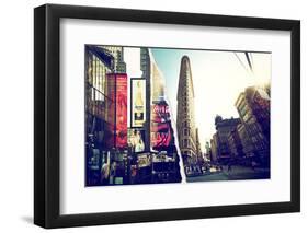 Dual Torn Posters Series - New York City-Philippe Hugonnard-Framed Photographic Print