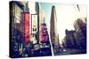 Dual Torn Posters Series - New York City-Philippe Hugonnard-Stretched Canvas