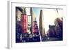 Dual Torn Posters Series - New York City-Philippe Hugonnard-Framed Photographic Print