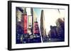 Dual Torn Posters Series - New York City-Philippe Hugonnard-Framed Photographic Print