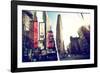 Dual Torn Posters Series - New York City-Philippe Hugonnard-Framed Photographic Print