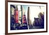 Dual Torn Posters Series - New York City-Philippe Hugonnard-Framed Photographic Print