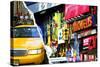 Dual Torn Posters Series - New York City-Philippe Hugonnard-Stretched Canvas