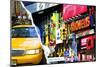 Dual Torn Posters Series - New York City-Philippe Hugonnard-Mounted Photographic Print