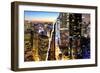 Dual Torn Posters Series - New York City-Philippe Hugonnard-Framed Photographic Print