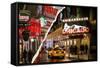 Dual Torn Posters Series - New York City-Philippe Hugonnard-Framed Stretched Canvas