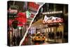 Dual Torn Posters Series - New York City-Philippe Hugonnard-Stretched Canvas