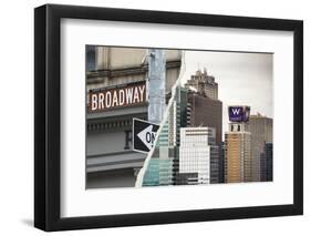 Dual Torn Posters Series - New York City-Philippe Hugonnard-Framed Photographic Print