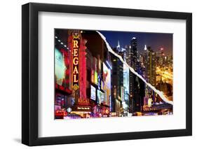 Dual Torn Posters Series - New York City-Philippe Hugonnard-Framed Photographic Print