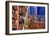 Dual Torn Posters Series - New York City-Philippe Hugonnard-Framed Photographic Print