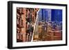 Dual Torn Posters Series - New York City-Philippe Hugonnard-Framed Photographic Print