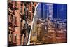 Dual Torn Posters Series - New York City-Philippe Hugonnard-Mounted Photographic Print