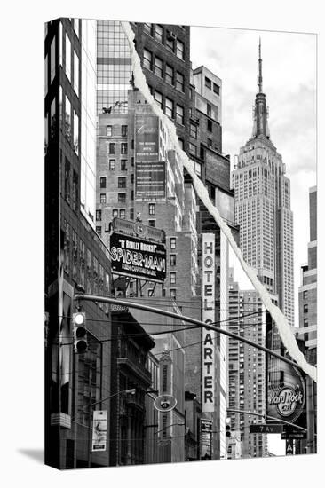 Dual Torn Posters Series - New York City-Philippe Hugonnard-Stretched Canvas