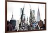 Dual Torn Posters Series - New York City-Philippe Hugonnard-Framed Photographic Print