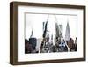 Dual Torn Posters Series - New York City-Philippe Hugonnard-Framed Photographic Print