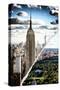 Dual Torn Posters Series - New York City-Philippe Hugonnard-Stretched Canvas