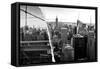 Dual Torn Posters Series - New York City-Philippe Hugonnard-Framed Stretched Canvas