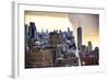 Dual Torn Posters Series - New York City-Philippe Hugonnard-Framed Photographic Print